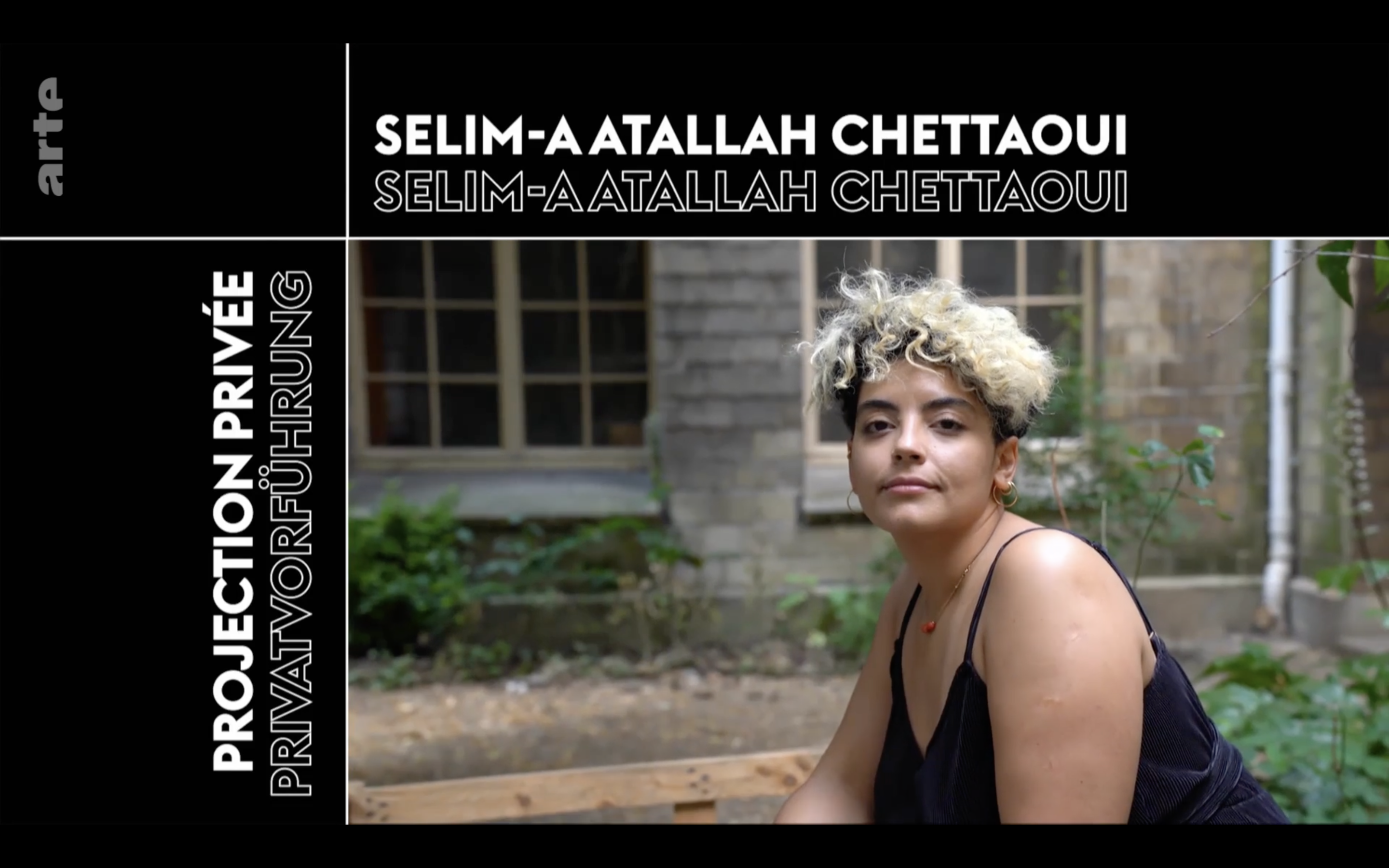 Arte — Rencontre avec Selim-a Atallah Chettaoui
